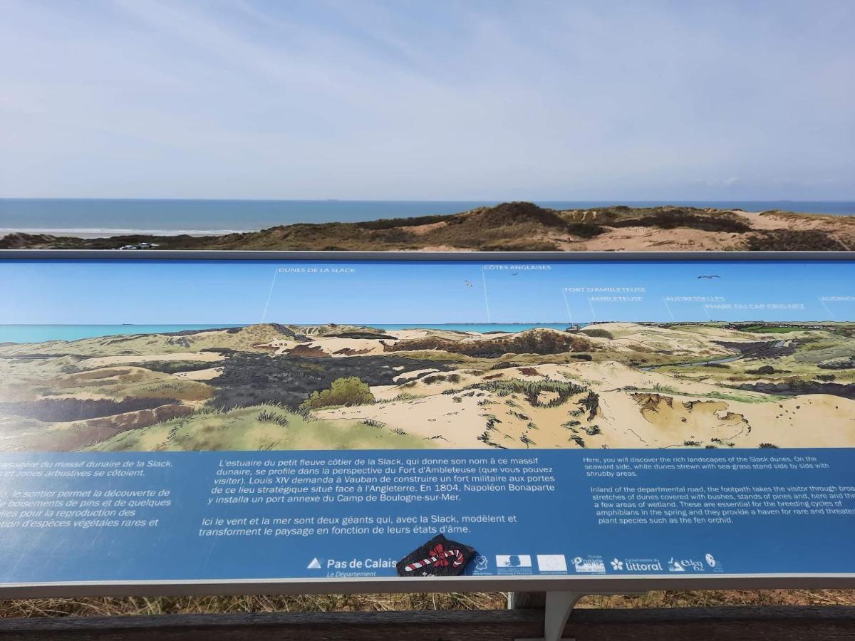Le 246 - Duplex Face A La Mer Pour 4 Personnes, Wifi, Tv Full Sat, Parking Wimereux Exteriör bild
